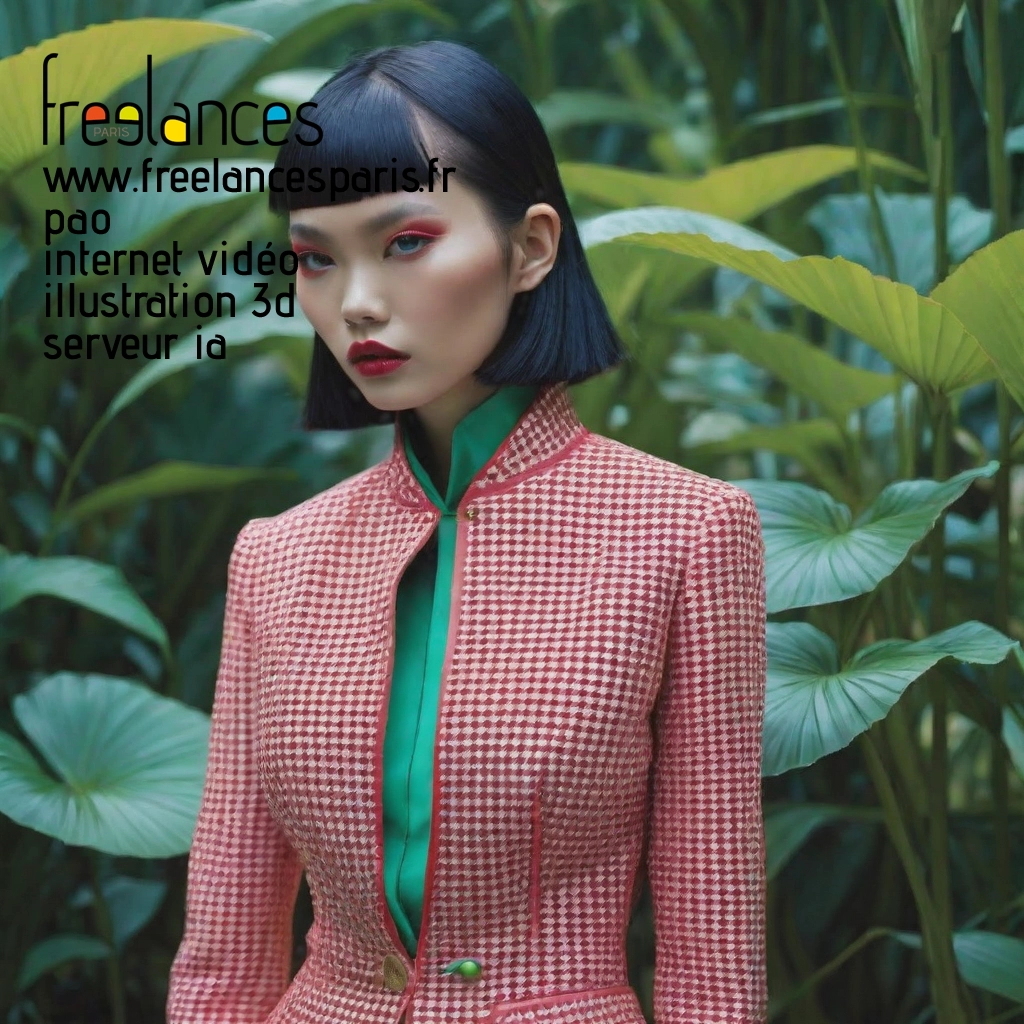 Pao mise en page internet vidéo illustration 3d serveur IA générative AI freelance paris studio de création magazines lcxcn0w0